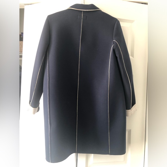 Tom Tailor navy and cream jacket size M - Picture 2 of 3